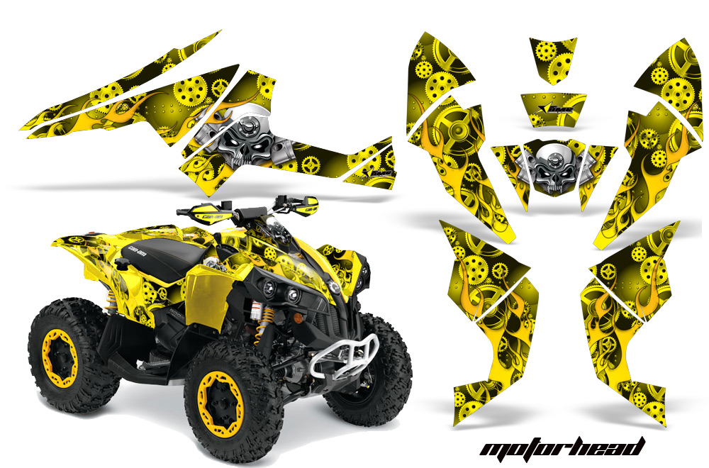 Can-Am Renegade 800 Graphics Kit Moto Y